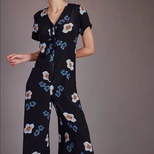 BNWT: No 6 silk jumpsuit size 2 (S/M) Miriam in Amalfi blue